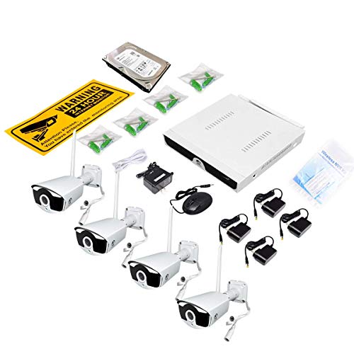 【2020 Updated】 JOOAN 3MP Security Camera System Wireless,8-Channel NVR&4Pcs FHD 1536P(Clearer Than 1080P) Audio Record CCTV Cameras,Waterproof&Good Night Vision,Motion Alert(with 1TB Hard Drive) - Thumbnail 7