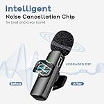 USB C Mini Wireless Lavalier Microphone for iPhone 15 16, iOS and Android Devices - Noise Reduction Lapel Mic for Recording, Clip on Mic, Omni Lav Mic for Video Recording, Tiktok, Youtube, Vlog - Image 3