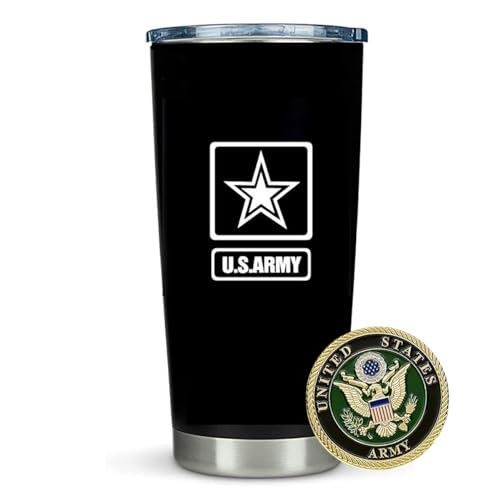 Engraved Military Travel Mug