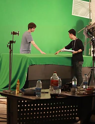 MTADSBKFP Tela Plegable para Pantalla Verde, Fondo de Croma Verde y Azul en Varios tamaños(Blue,6x7meters/19.6x23ft) - imagen 6