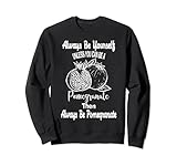 Granatapfel Gesunder Antioxidantien Smoothie Frucht Sweatshirt