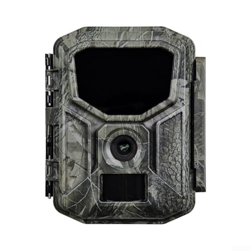 Cámara de caza de 60 MP con panel solar y WiFi para grabación de video de 8 K para visión nocturna, vida silvestre, verde