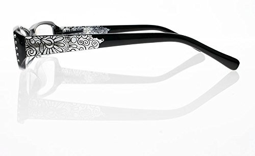 New Women Rhinestone Fashion Flowers Prints Reading Glasses +1.0 ~ +4.03