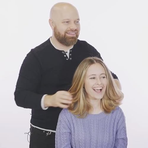 Thesalonguy 2.5” Ion Infused Ceramic Round Brush For Blowout Styling, Fix Dry Or Damaged Hair, Adds Volume, Removes Frizz And Smoothes For All Hair Types #TOP1