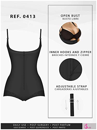 Salome Fajas Colombianas Reductoras y Moldeadoras Postparto Colombian Full Body Shaper Postpartum3