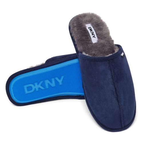 DKNY Mens Castor Mule, Navy French Blue Sole, 7/8 UK