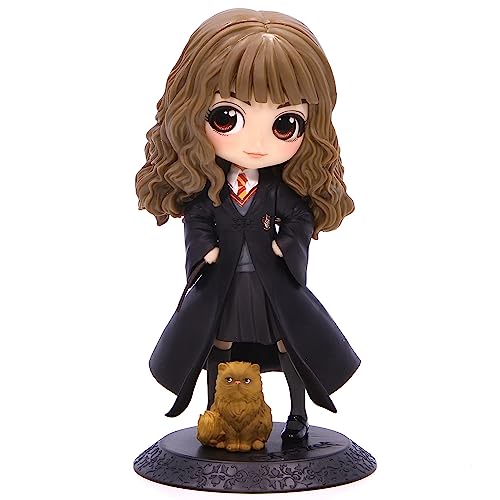 Banpresto Harry Potter Q Posket-Hermione Granger With Crookshanks, Multicolor #TOP17
