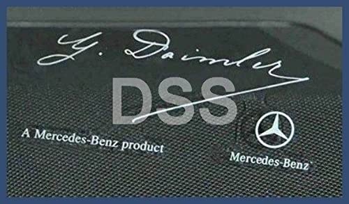 Mercedes Benz Genuine Daimler Signed Sticker Mercedes Benz Genuine Daimler Signed Sticker