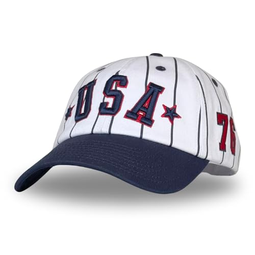 Image of CITRUSY Trendy Fashion Baseball Dad Caps | Men & Women Low Profile Hats | Cute Ladies Western Ponytail Vintage NY Ball Cap