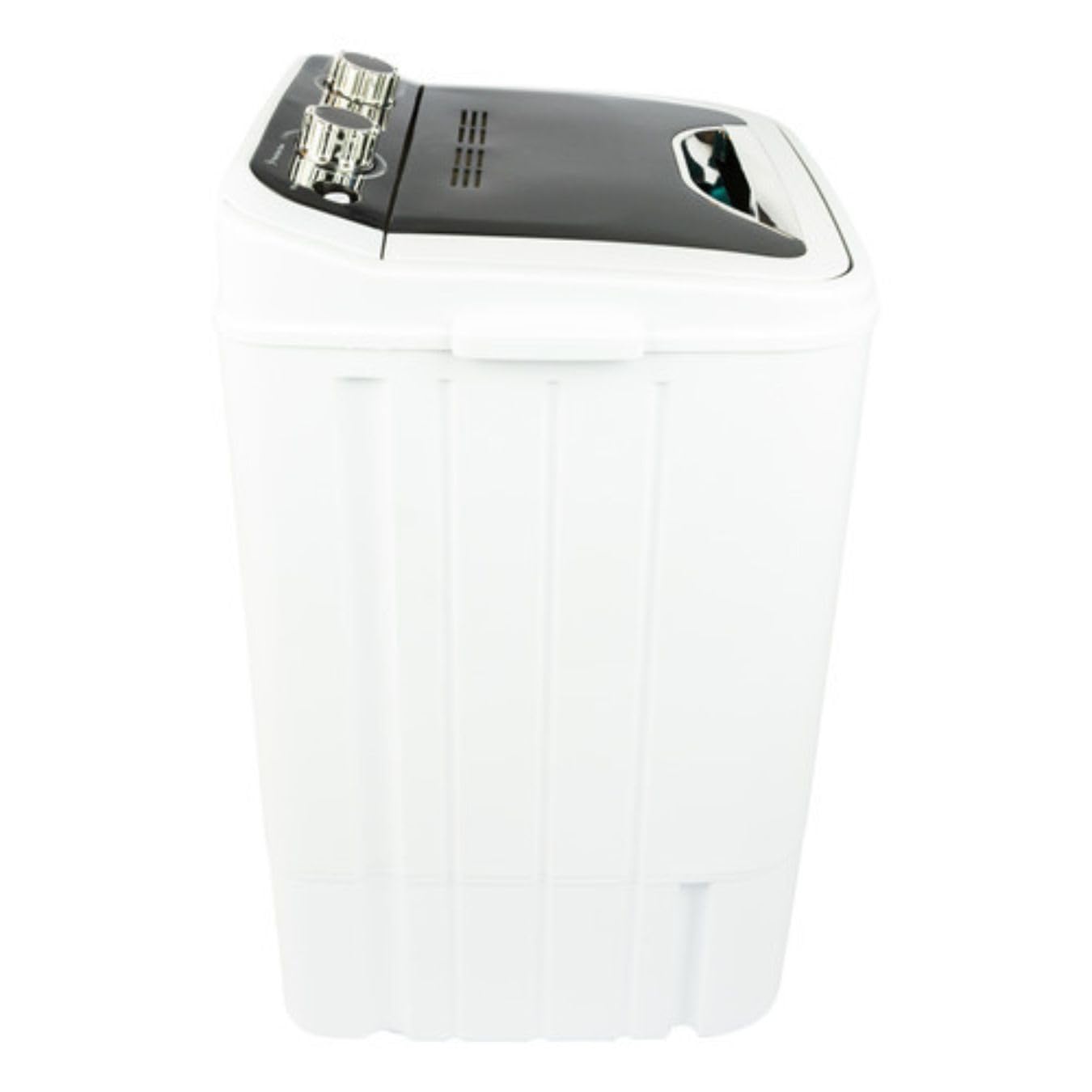 Salora WMR5350 - Lavadora (Independiente, Carga superior, Negro, Blanco, Giratorio, Arriba, Negro/Transparente)