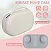 Wearable Breast Pump Bag, Carrying Case Compatible with Eufy Breast Pump, Portable Breast Pump Storage Bag for Momcozy Willow Medela and Most Breast Pumps, Hold 2 Pumps, Ideal for Going Out and Travel