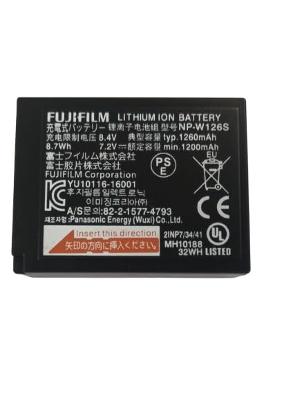 Microusb Compatible with FUJIFILM NP-W126S Lithium-ion 8.4V 1260mAh Battery (Pack of 1)-picture-26