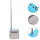 iplusmile TdV26 Digital Lautsprecher Mini Lautsprecher Mini Radio Fm Radio Stereo Mp3 Mp4 Musikplayer Unterstützen Micro SdTf Karte/USB/Disk/Fm (Blau)