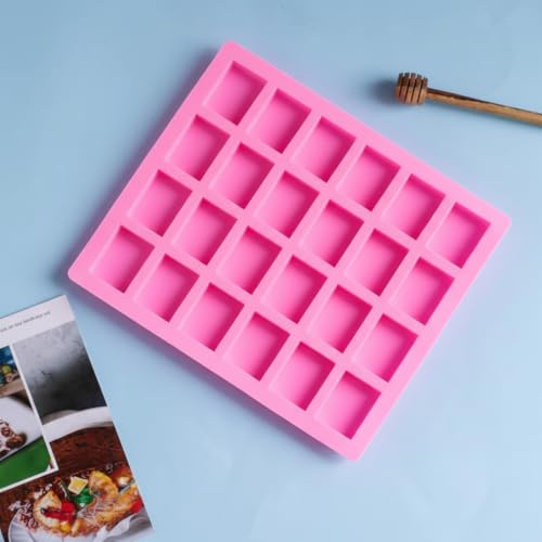 Image of Rectangle Sample 10g Silicone Soap Mould | 24x20 cm | Food-Grade Non-Stick Reusable Craft Mold for Handmade Soaps