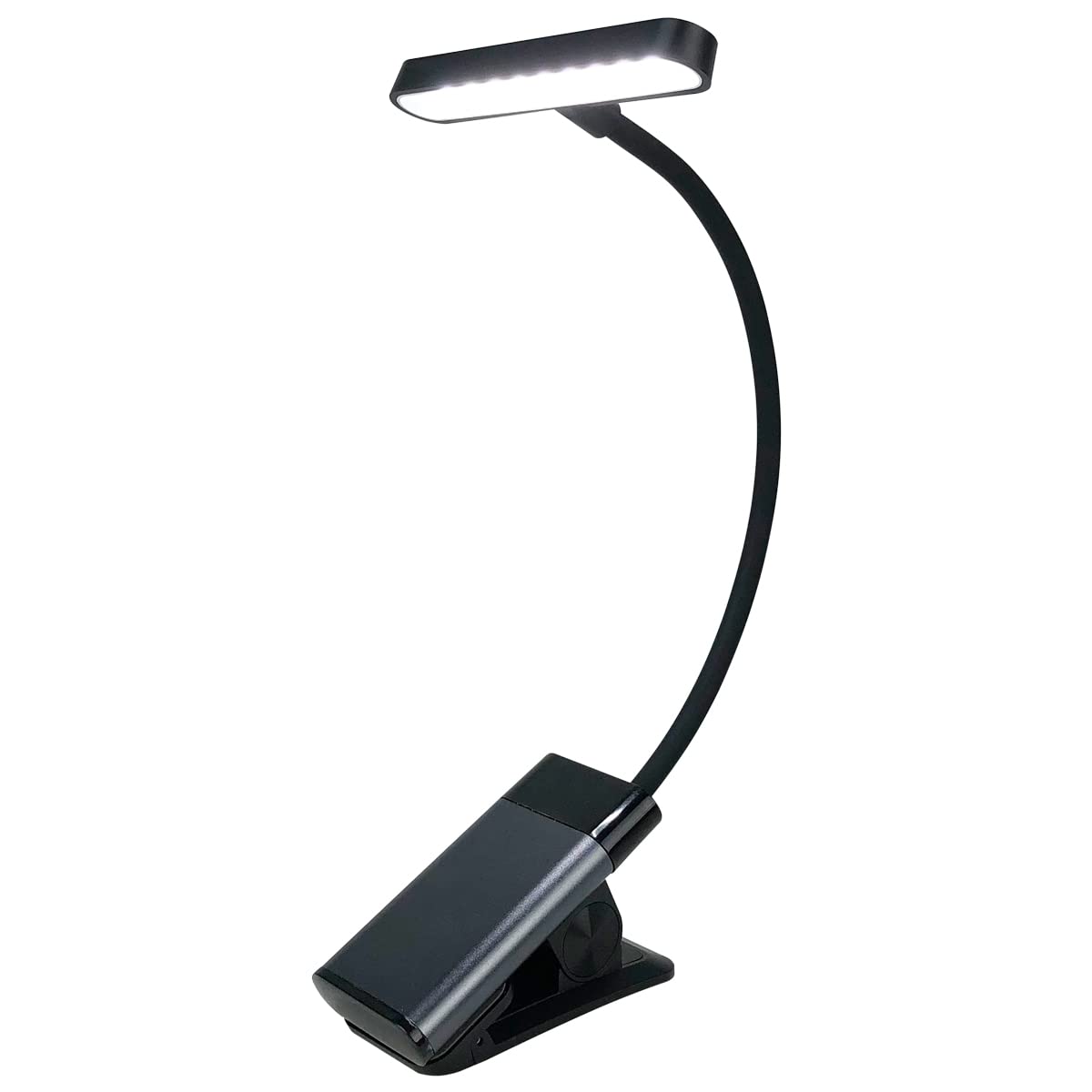 Xtralite Led Rechargeable Clip-On Book Light With Adjustable & Dimmable Light Options from B&Q