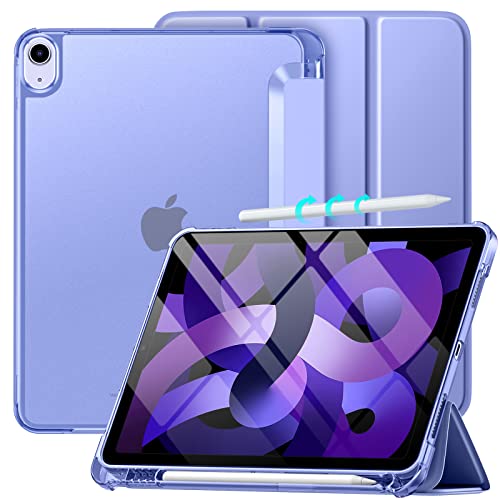 ✔【Visualizzazione a due angoli】Il design del supporto a tre ante con doppia posizione offre due posizioni per una visualizzazione o una digitazione confortevoli, puoi vivere un'esperienza eccellente quando ti rilassi o lavori