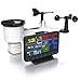 Produktbild CSL - WLAN Wetterstation Funk mit 7 in 1 Außensensor  Wetterdaten per App - WiFi - Innen und Außentemperatur - DST  Vorhersage  Windmessung  Regenmessung - Solarmessung  Weather Underground