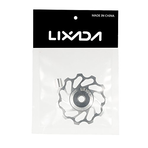 Polia de Metal, Romacci Roldana de cerâmica para bicicleta de estrada MTB Desviador traseiro de liga