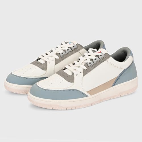 Image of Cruiser Mens Sneaker | Casual Shoes | Cushioned Insole | Lace-Up Design | Arch Support & Ventilated Comfort | Perfect Pair with Casual Outfit (Augustus)