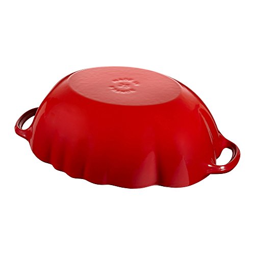 STAUB-Cast-Iron-Dutch-Oven-3-qt-Tomato-Cocotte-Made-in-France-Serves-2-3-Cherry