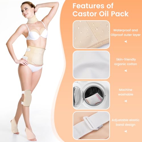 Unleash the Power of Detox: The Ultimate Review of Organic Cotton Castor Oil Pack Kit for Holistic Wellness