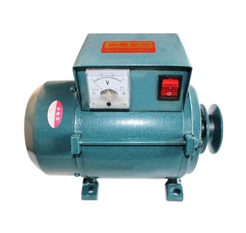 Generador AG sin escobillas, 3500 W/5000 W, 220 V, pequeño generador, motor de gasolina de alambre de cobre puro, imán permanente, correa sin escobillas, motor diésel, generador de iluminación, genera