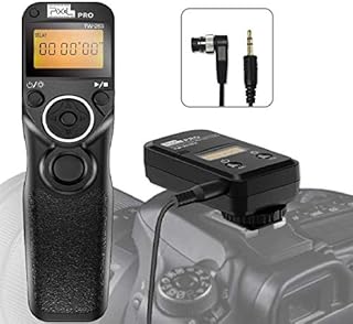 Pixel Wireless Camera Release Remote Control TW-283 DC2 Timer Intervalometer for Nikon Z7, Z6, D750, D780, D7500, D7200, D7100, D7000, D5600, D5500, D5300, D3300, D610, D600, D90, P7700, P7800, P950