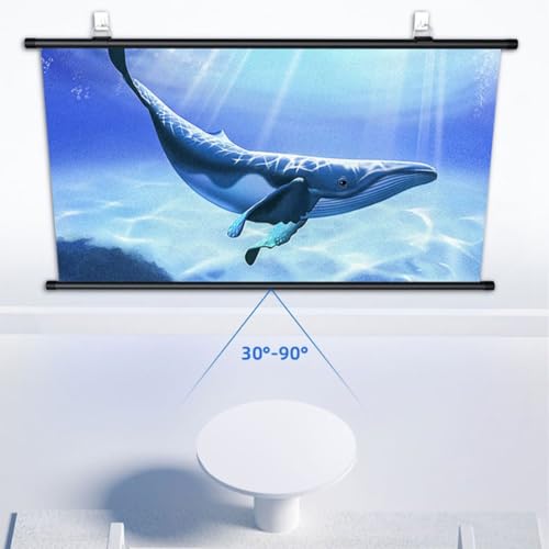Pantalla manual retráctil 60in 16:9 para proyector miniatura 5
