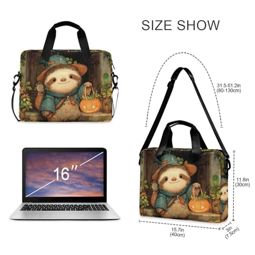 Bolso bandolera para portátil con diseño de perezoso miniatura 4