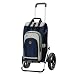 Produktbild Andersen Shopper Royal Alu klappbar mit Kugellagerrad Ø 29cm und 62 Liter Tasche Hydro 2.0 mit Kühlfach blau