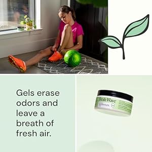 Fresh Wave Odor Removing Gel, 7 oz., Pack of 3 - Odor Absorbers for Home, Safer Odor Relief, Natural Plant-Based Odor Eliminator, Every 7 oz. lasts 15-30 Days, For Cooking, Trash & Pets Fresh Wave Odor Removing Gel 7 oz Pack of 3 Odor Absorbers for Home Safer Odor Relief Natural Plant Based Odor Eliminator Every 7 oz lasts 15 30 Days For Cooking Trash Pets