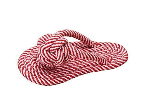 Pet Guard Durable Rope Slipper Teething Playing Dog Toy Chew Toy Cotton(Color May Vary) (B08XMWRKML) Amazon Price History, Amazon Price Tracker