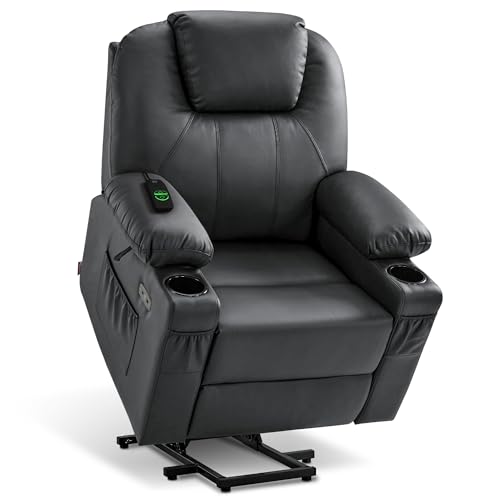 MCombo Large Power Lift Recliner Chair with Massage and Heat
