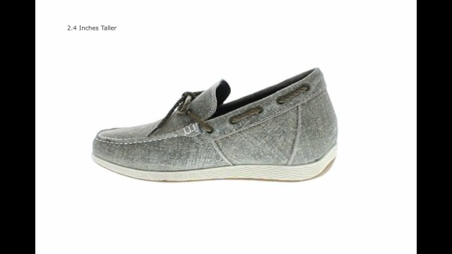 Calto Men\'s 9 Grey Suede Bit Loafers Lift Shoes Elevator Amazon.com | CALTO Men main image 3