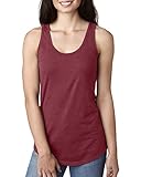 Next Level Apparel Women's Ideal Racerback Tank - XX-Large - Scarlet