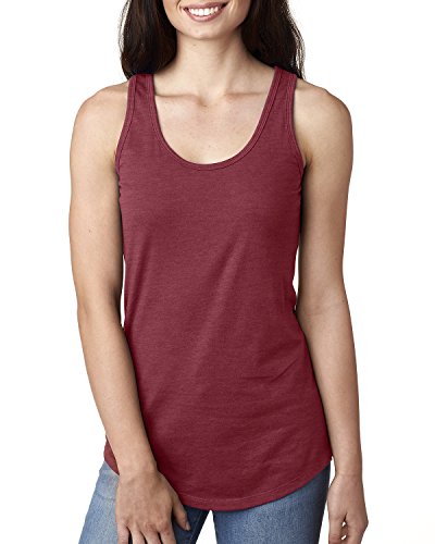 Next Level Women's Lightweight Racerback Tank, XX-Large, Scarlet