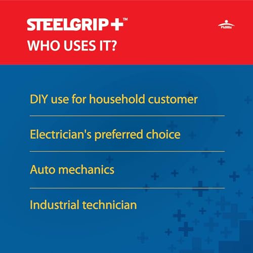 Image of Pidilite Steelgrip Self Adhesive PVC electrical Insulation Tape (Color May Vary) - 6m.Pack of 20