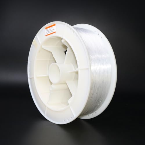 Image of AZIMOM PMMA 0.03in(0.75mm) 8858ft(2700Meter) Plastic End Glow Fiber Optic Roll Cable for Fiber Optic Starlight Kits Project Twinkle Star Sky Ceiling Headliner Decor