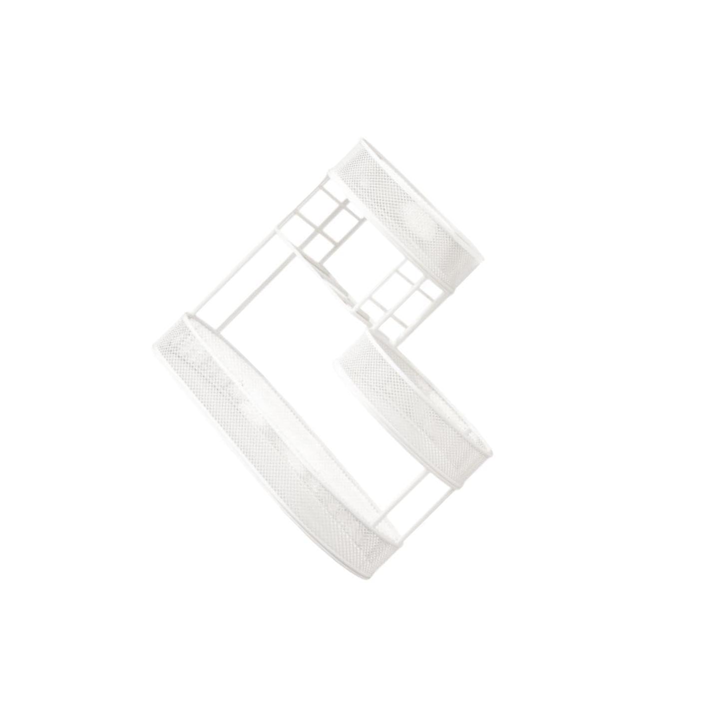 ALCXAZS Modern Fruit Basket Holder and Multi Tier White 32x17x32cm