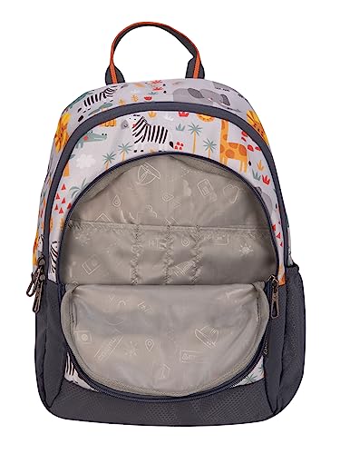Image of COSMUS KIDO ANIMO Printed School Bag 20L - 16 inches Kids Polyester Backpack ideal for Boys and Girls of Age Group 2-5 yrs | Small Students Daypacks