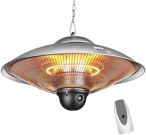 Elektrische Heizstrahler, Außen Heizpilz, Infrarot-Strahler, Halogenfeuer Rohr Heizung, geeignet als Grillparty Heizung, Balkon Heizung