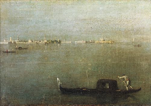 Toile Gondole sur le lagon Francesco Guardi pour creer un salon apaisant style Venise