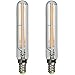 TIANFAN 2er-Pack Led Birne 4W T20 Röhrenförmige Led Glühbirne E14 Edison Small Base 2700K Warmweiß Edison Birne