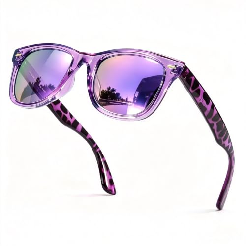 Image of SIPHEW Polarized Sunglasses for Women & Men - UV400 Mirrored Eyewear | Designer Unisex Fashion Sun Glasses w /Medium Fit,Suitable for Any Face Shape,Beach,Everyday Wear