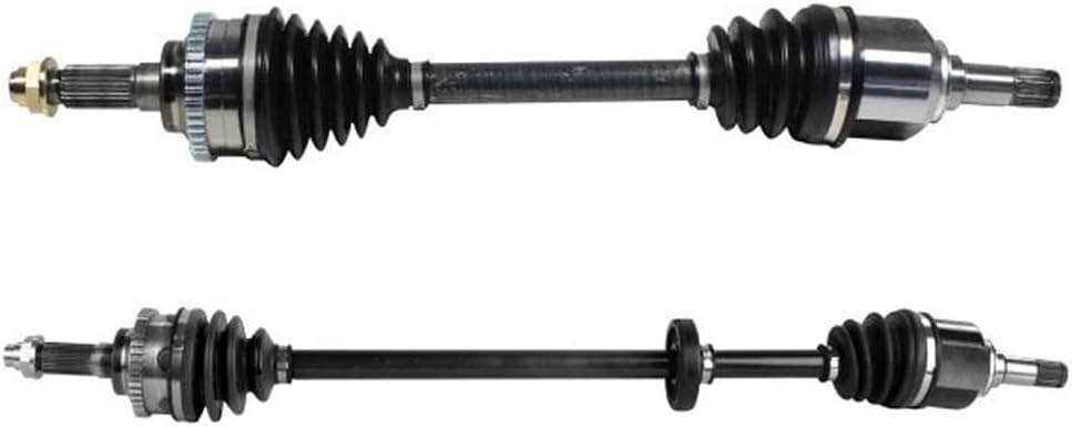 Front Cv Axle Assembly Right and Left - Constant Velocity Half-Shaft Assemblies Set of 2 ZGYWAutoParts for Ford Escort 1.9L 1991-1996, for Ford Escort 2.0L 1998 1999, for Mazda 323 1.6L 1990-1994