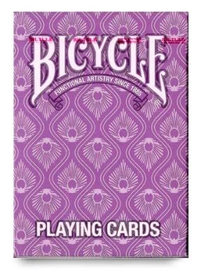 Cartas Bicycle Peacock Poker Moradas