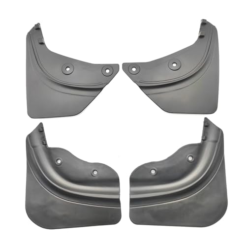Guardabarros para Tesla Y de viaje: protección elástica de 4 piezas para carretera