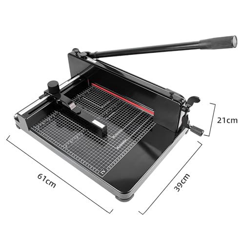 Coupe-papier guillotine A4 de 40 mm pour découpe de papier précise - 7
