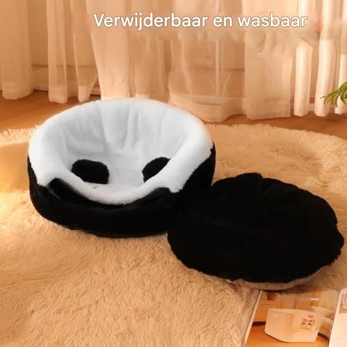 Lit pour chat panda pour réchauffer les nuits d'hiver de votre petit compagnon - 8