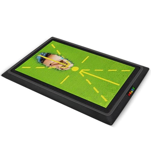 Tapis d'entraînement de golf à la maison pour swinguer en famille au salon